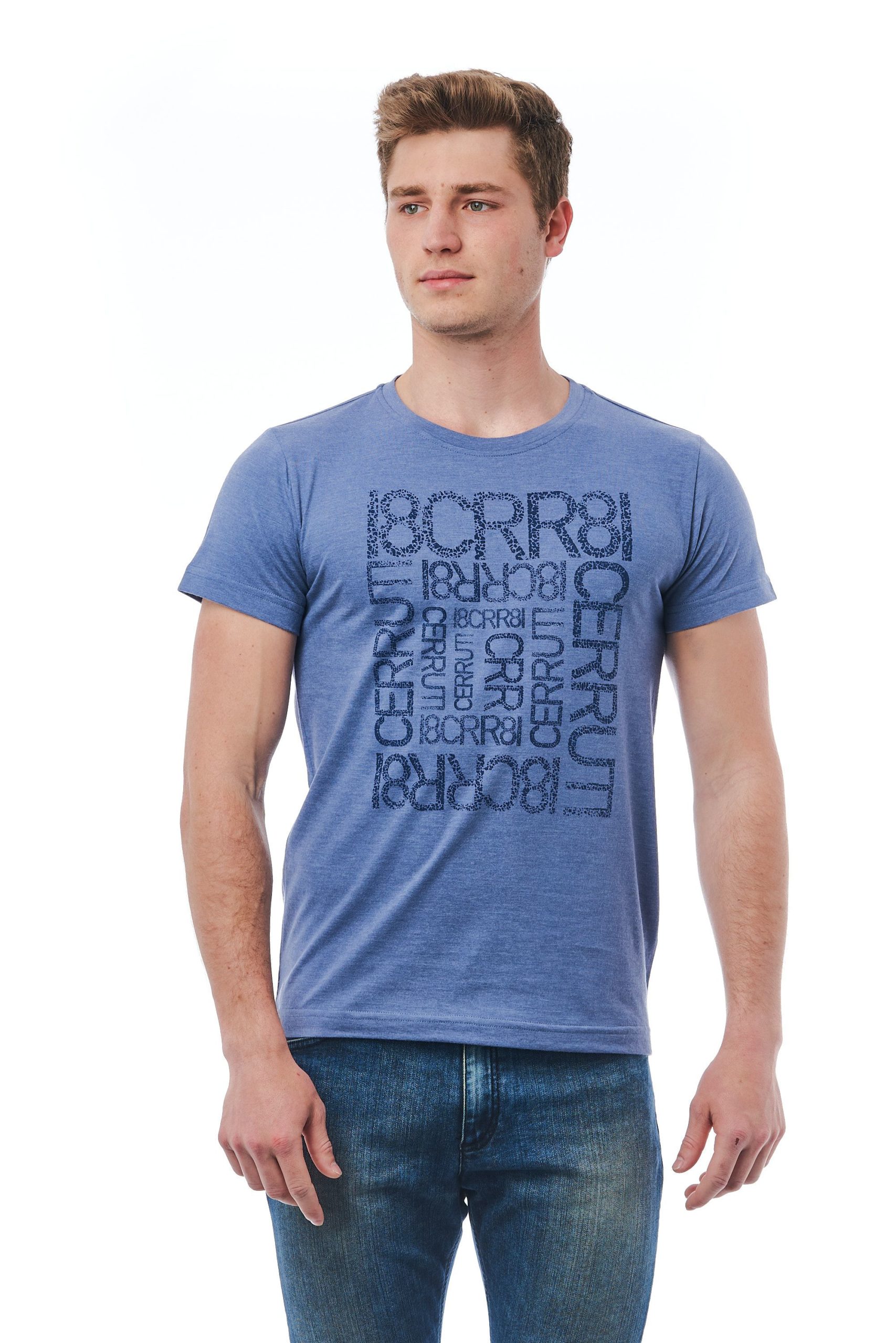 Cerruti 1881 Men's Avio T-Shirt Blue CE1409967 - M