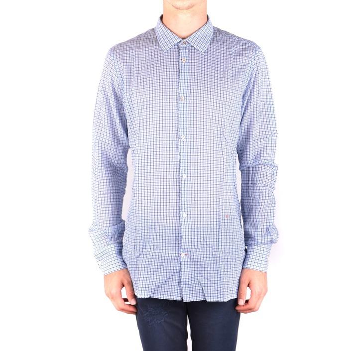 Dondup Men's Shirt Light Blue 163214 - light blue L
