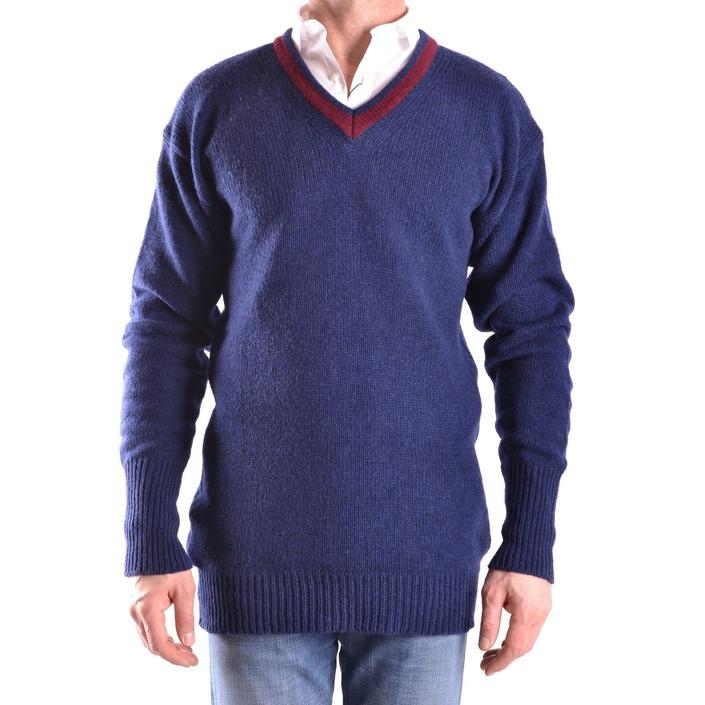Daniele Alessandrini Men's Sweater Blue 163116 - blue 48