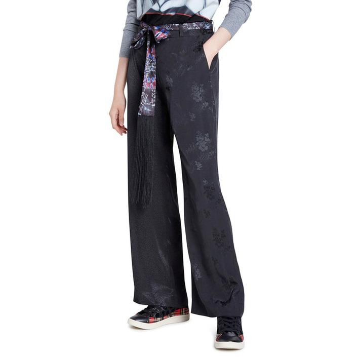 Desigual Women's Trouser Black 180012 - black 34