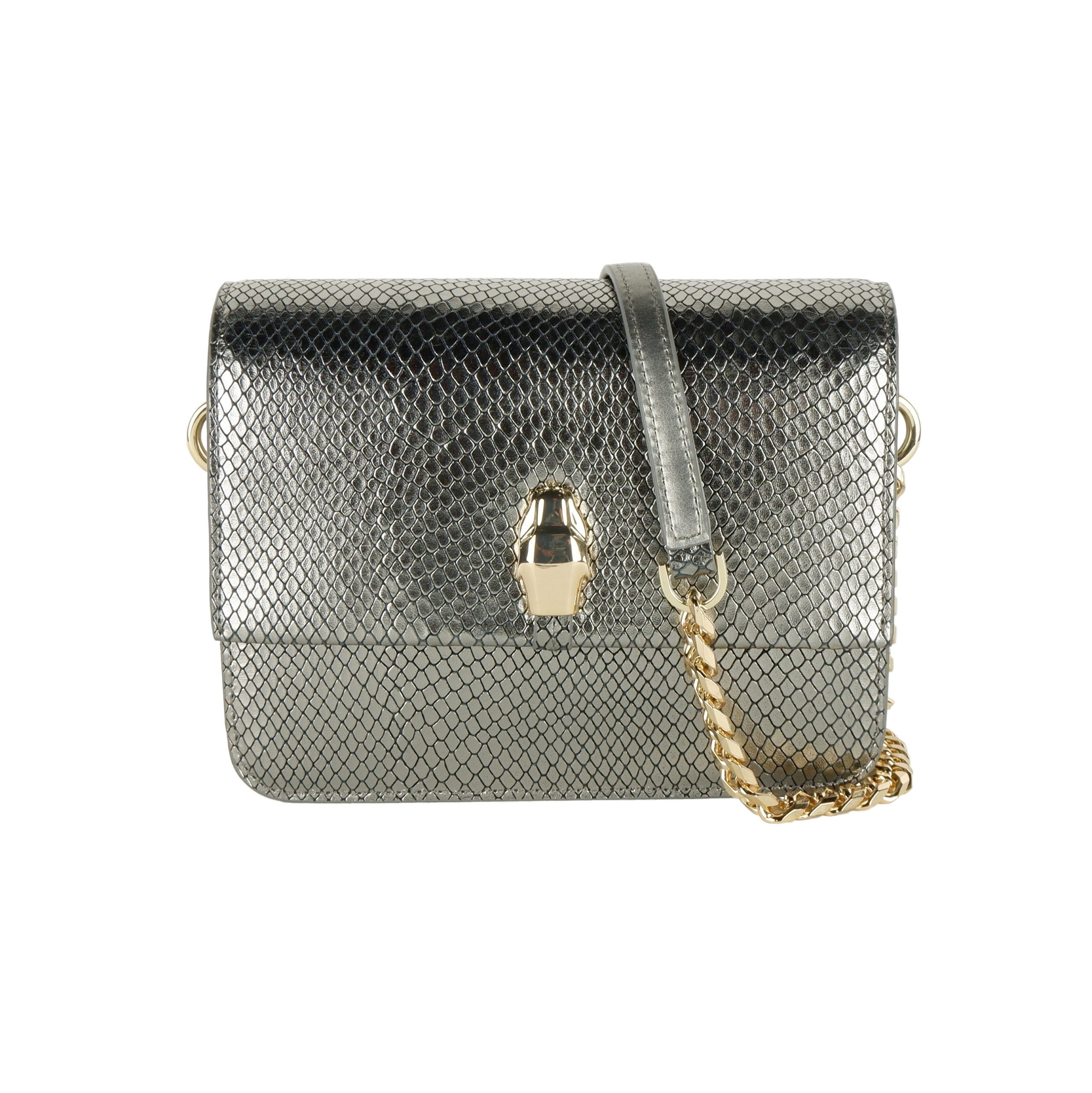 Cavalli Class Women's Shoulder Bag Gunmetal CA1421151