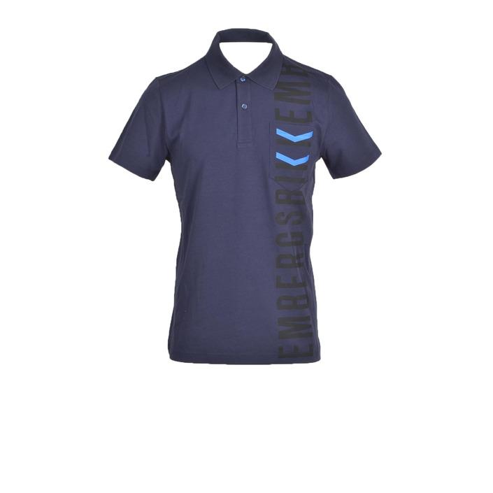 Bikkembergs Men's Polo Blue 322453 - blue M