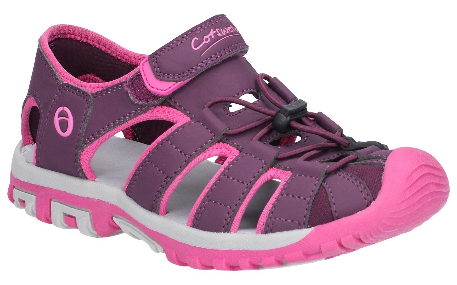 Cotswold Women's Tormarton Fisherman Walking Sandal Purple 28318 - Purple 4