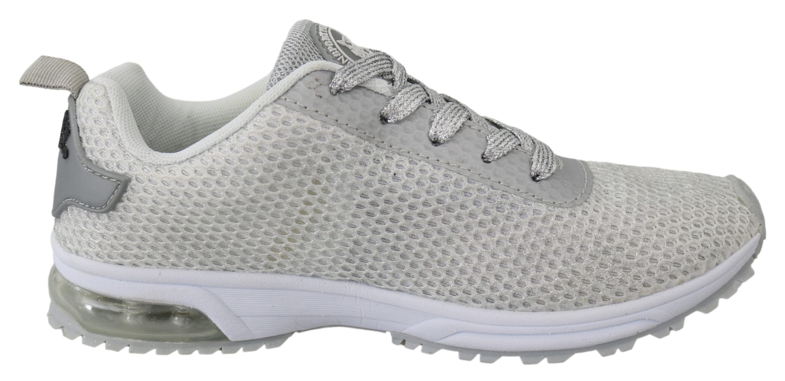 Silver Polyester Gretel Sneakers Shoes - EU36/US6