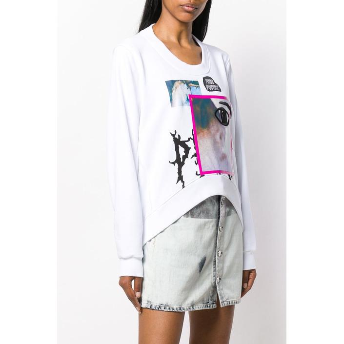 Diesel Women's Sweatshirt White 298731 - white XS