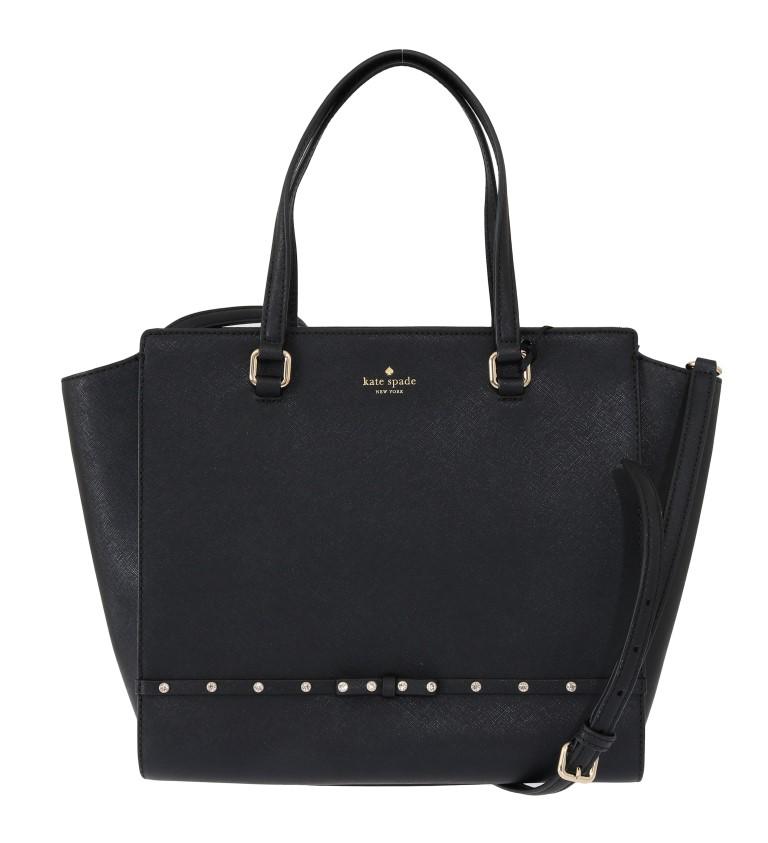 Kate Spade Women's HANDLEE Leather Handbag Black VAS1801