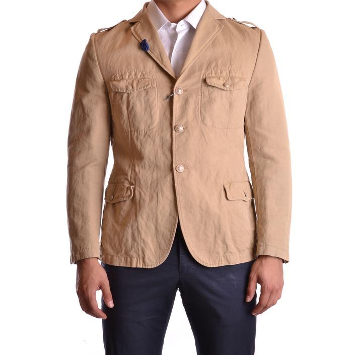 Daniele Alessandrini Men's Blazer Beige 162925 - beige 46