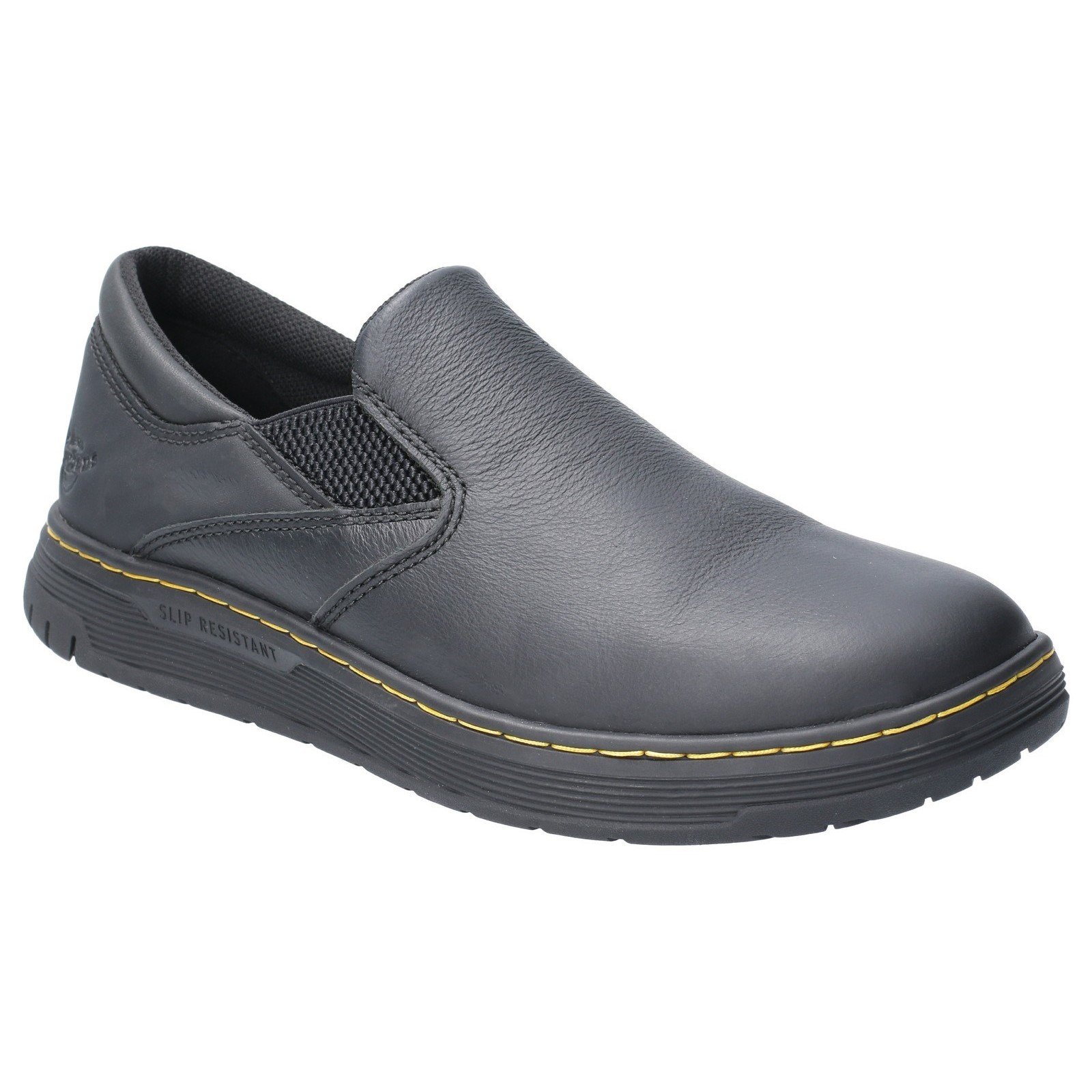 Dr Martens Unisex Brockley SR Slip On Safety Trainer Black 29509 - Black 12