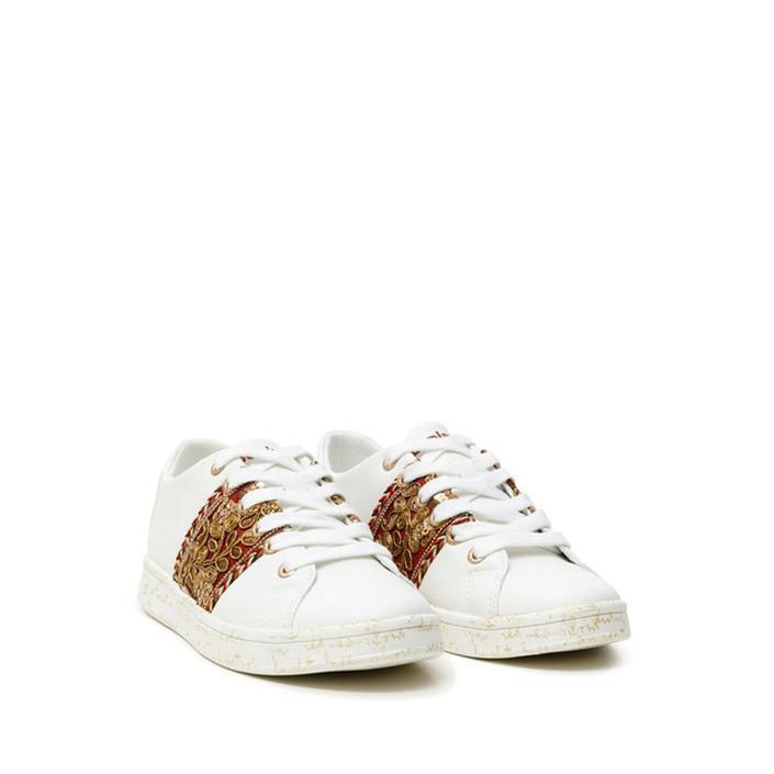 Desigual Women's Trainer White 203643 - white 38