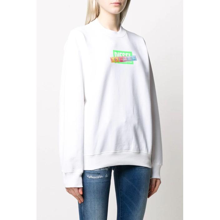 Diesel Women's Sweatshirt White 298742 - white S