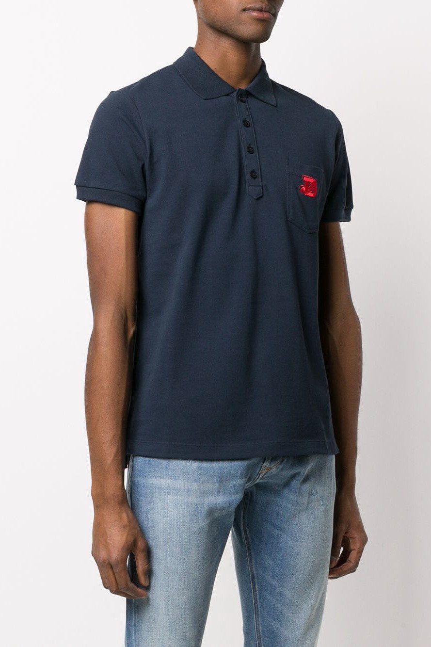 Diesel Men's Polo Shirt Various Colours 283808 - blue-4 L