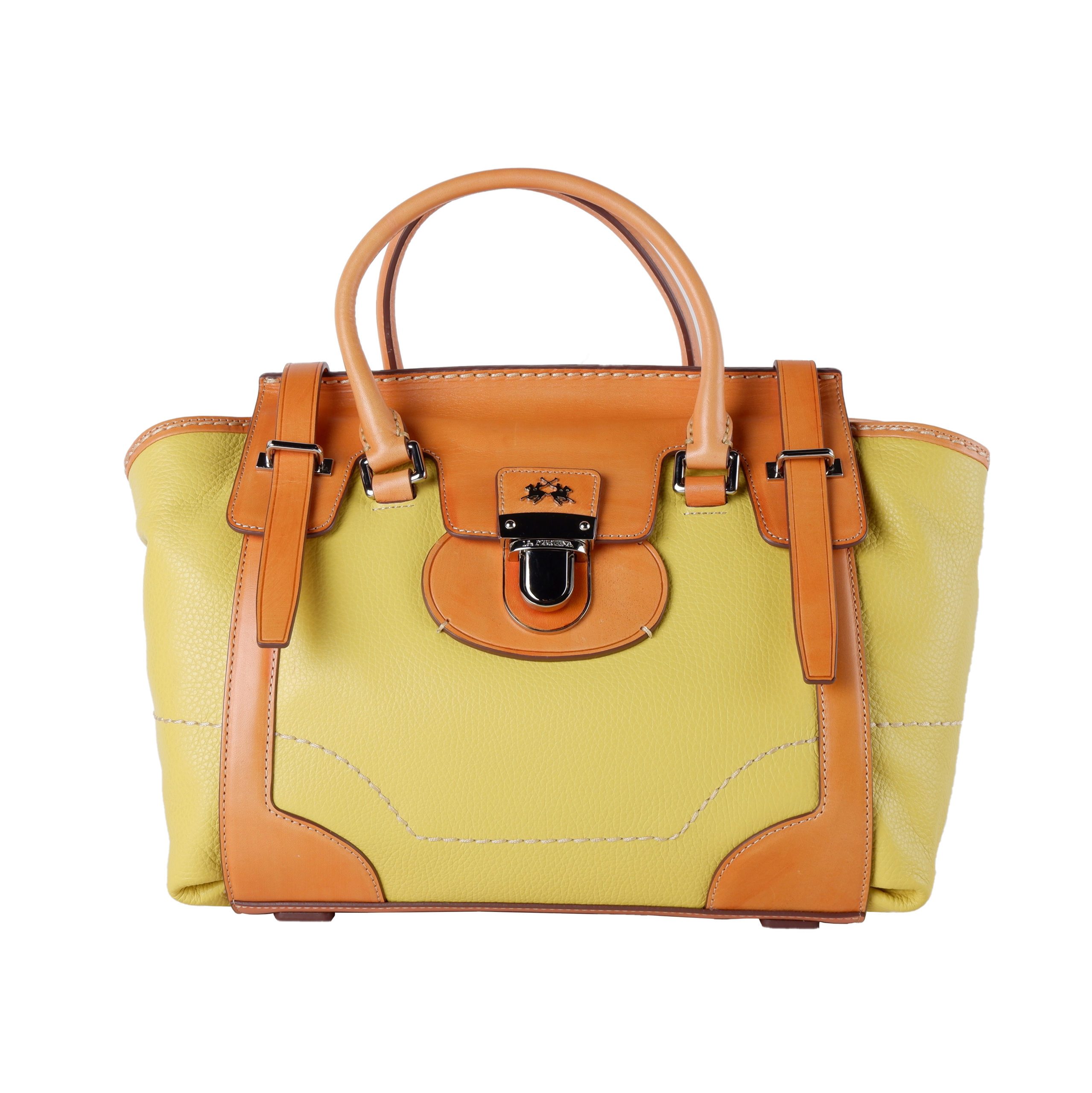 La Martina Women's Handbag Yellow LA1421221