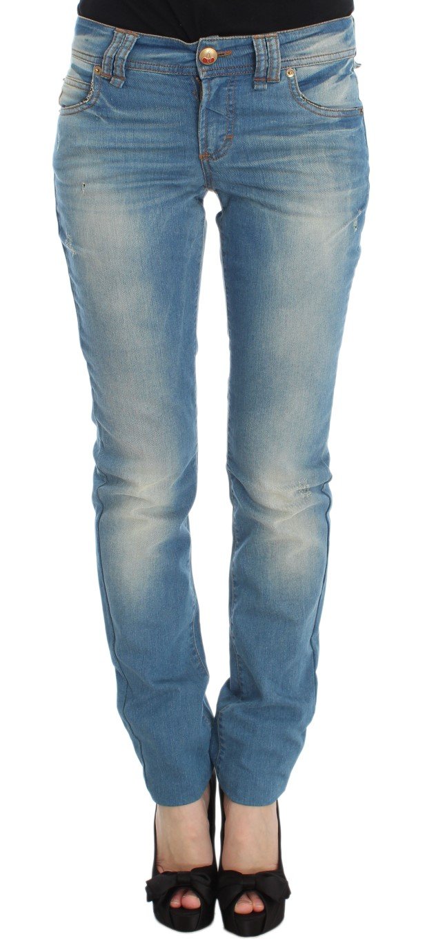 John Galliano Women's Cotton Blend Slim Fit Jeans Blue SIG30159 - W29