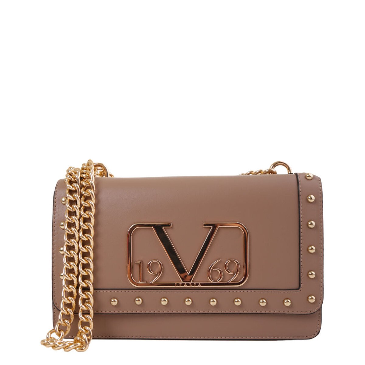 19v69 Italia Women's Shoulder Bag Various Colours 318683 - beige UNICA