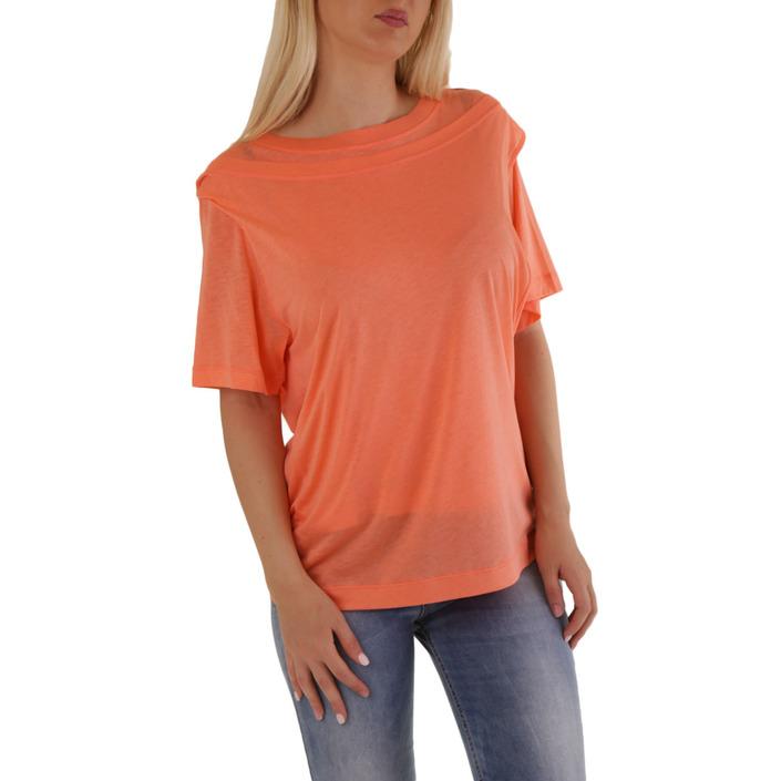 Diesel Women's T-Shirt Orange 302532 - orange S