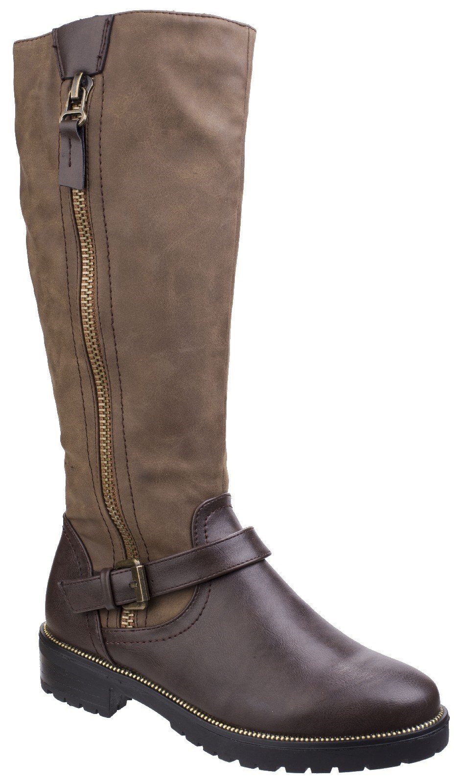 Divaz Women's Manson Tall Boot Brown 25567-42553 - Brown 3