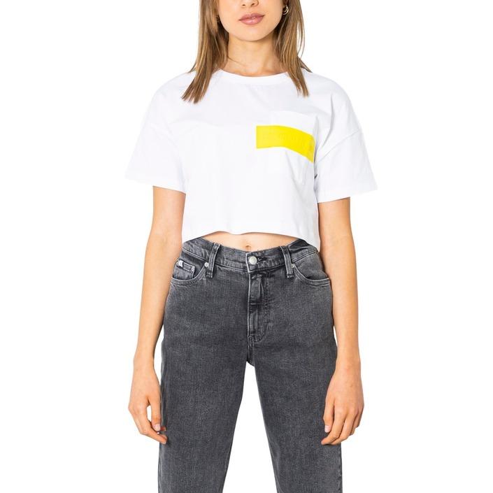 Calvin Klein Jeans Women T-Shirt White 299959 - white S