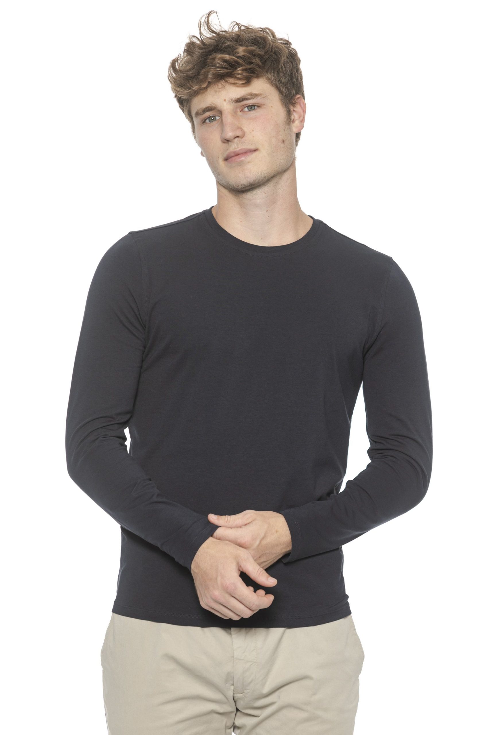 Alpha Studio Men's Notte Sweater Blue AL1313038 - IT46 | S