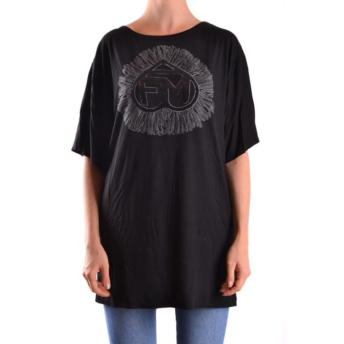 Frankie Morello Women's T-Shirt Black 187058 - black XS