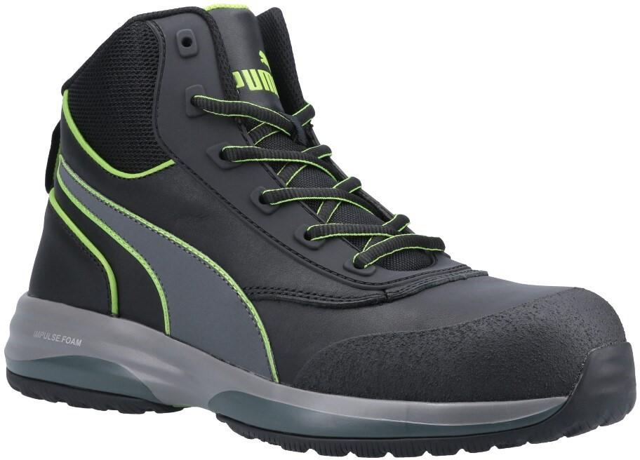 Puma Safety Unisex Rapid Mid Safety Boot Green 31849 - Green 6