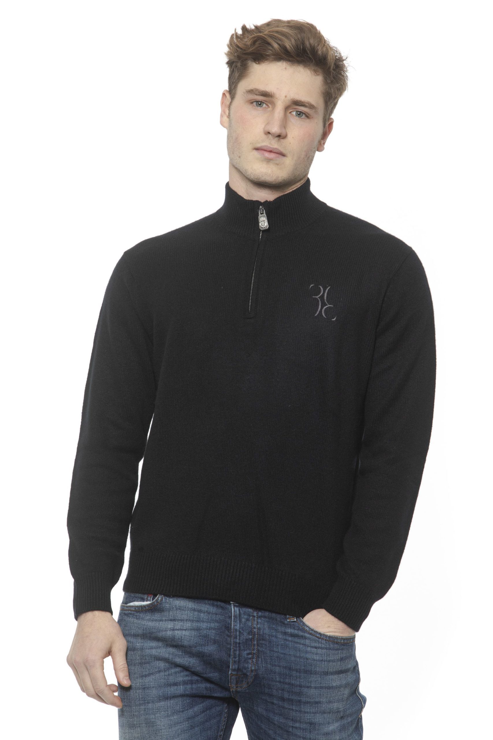 Billionaire Italian Couture Men's Nero Sweater Black BI1313352 - M