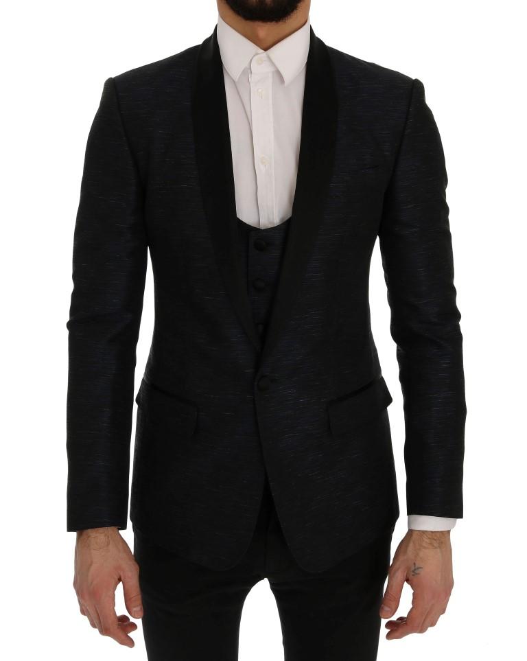 Dolce & Gabbana Men's MARTINI Slim 2 Piece Blazer Blue SIG60279 - IT48 | M