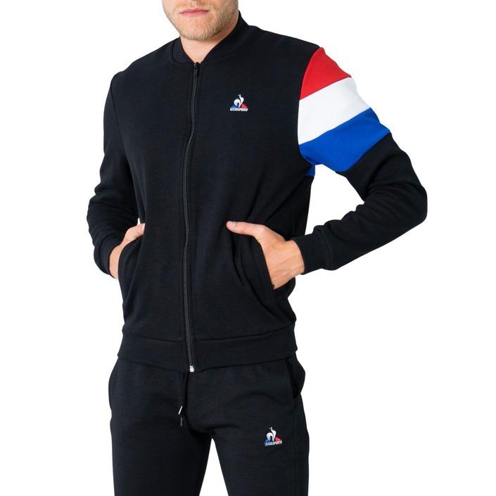 Le Coq Sportif Men's Sweatshirt Black 305018 - black M