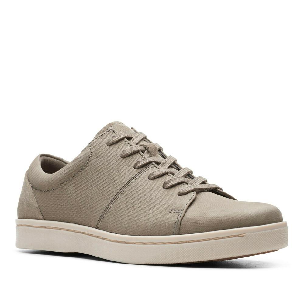 Clarks Men’s Kitna Vibe Shoes Various Colours 5050410311130 - 11 UK Sage