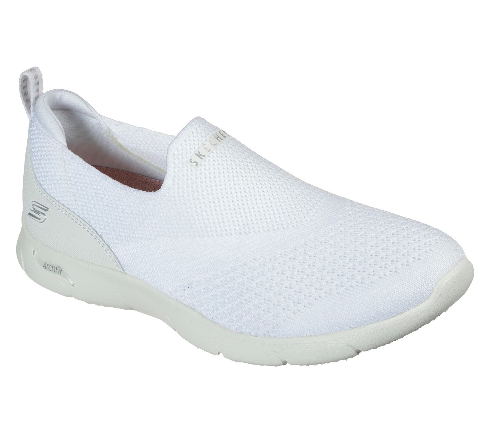 Skechers Women's Arch Fit Refine Trainer White 32720 - White 6