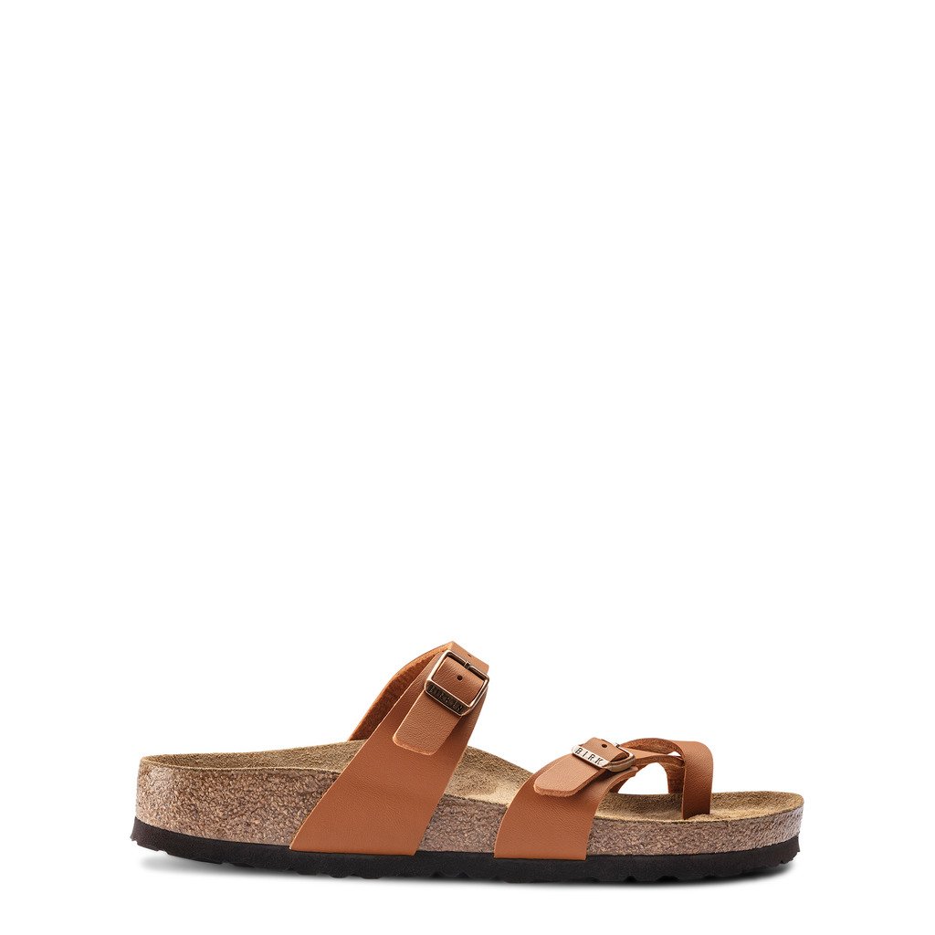 Birkenstock Women's Flip Flops Brown Mayari 341744 - brown EU 35