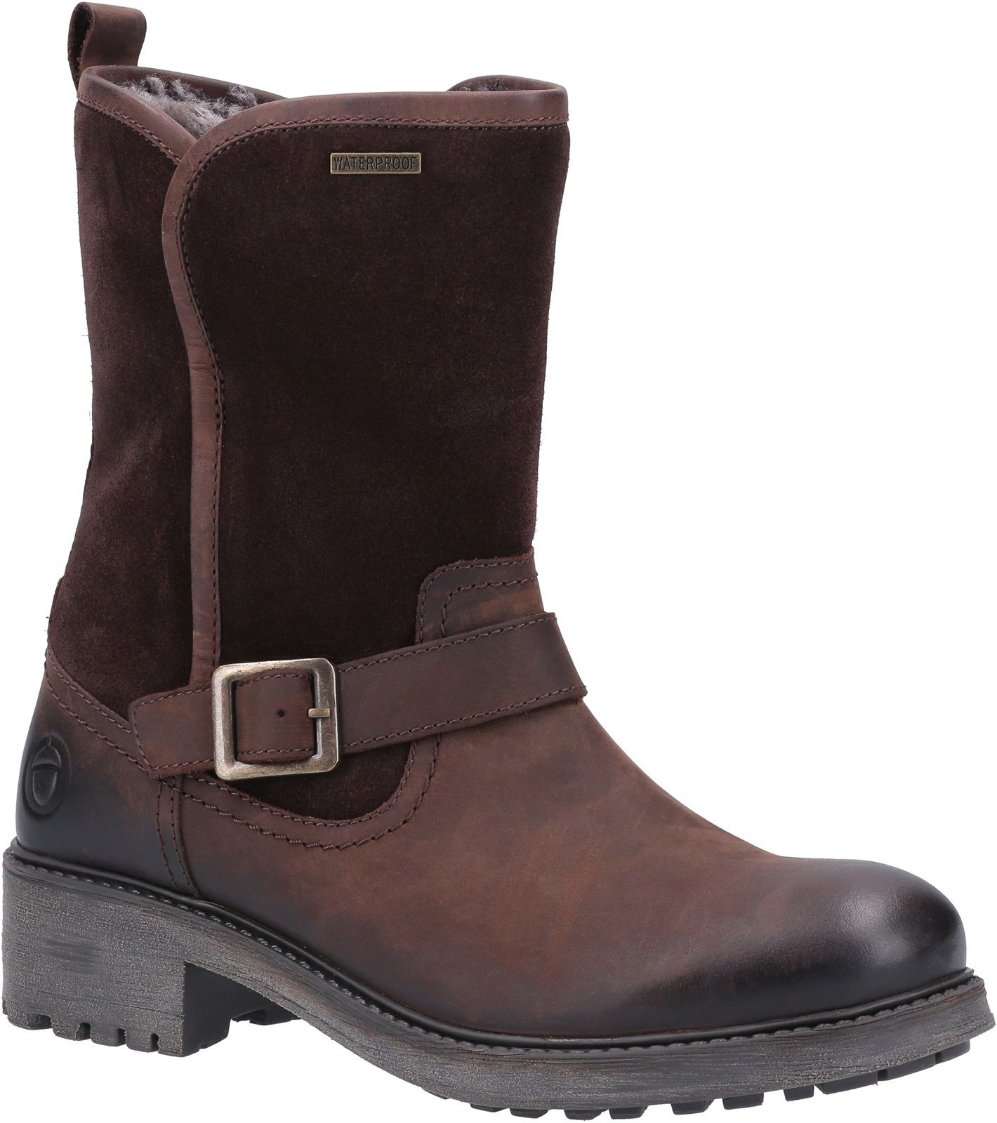 Cotswold Women's Randwick Calf-Length Boots Various Colours 30994 - Brown 6