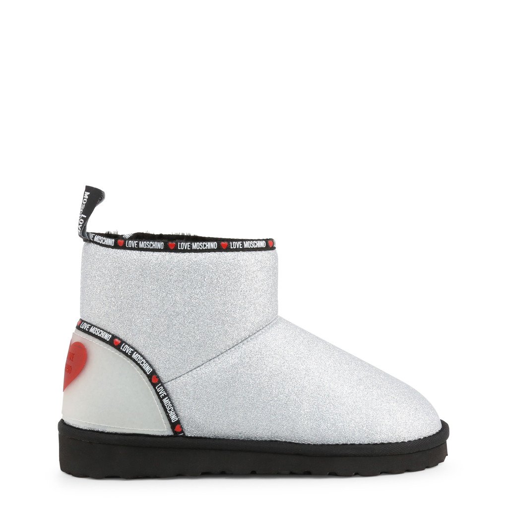 Love Moschino Women's Ankle Boot Grey JA21033H1BIT - grey EU 35
