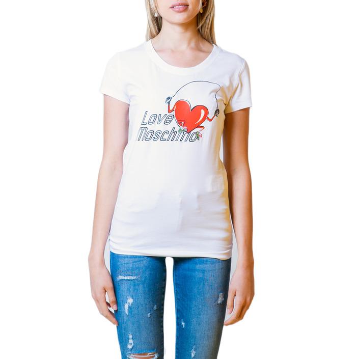 Love Moschino Women's T-Shirt Various Colours 175779 - white 44