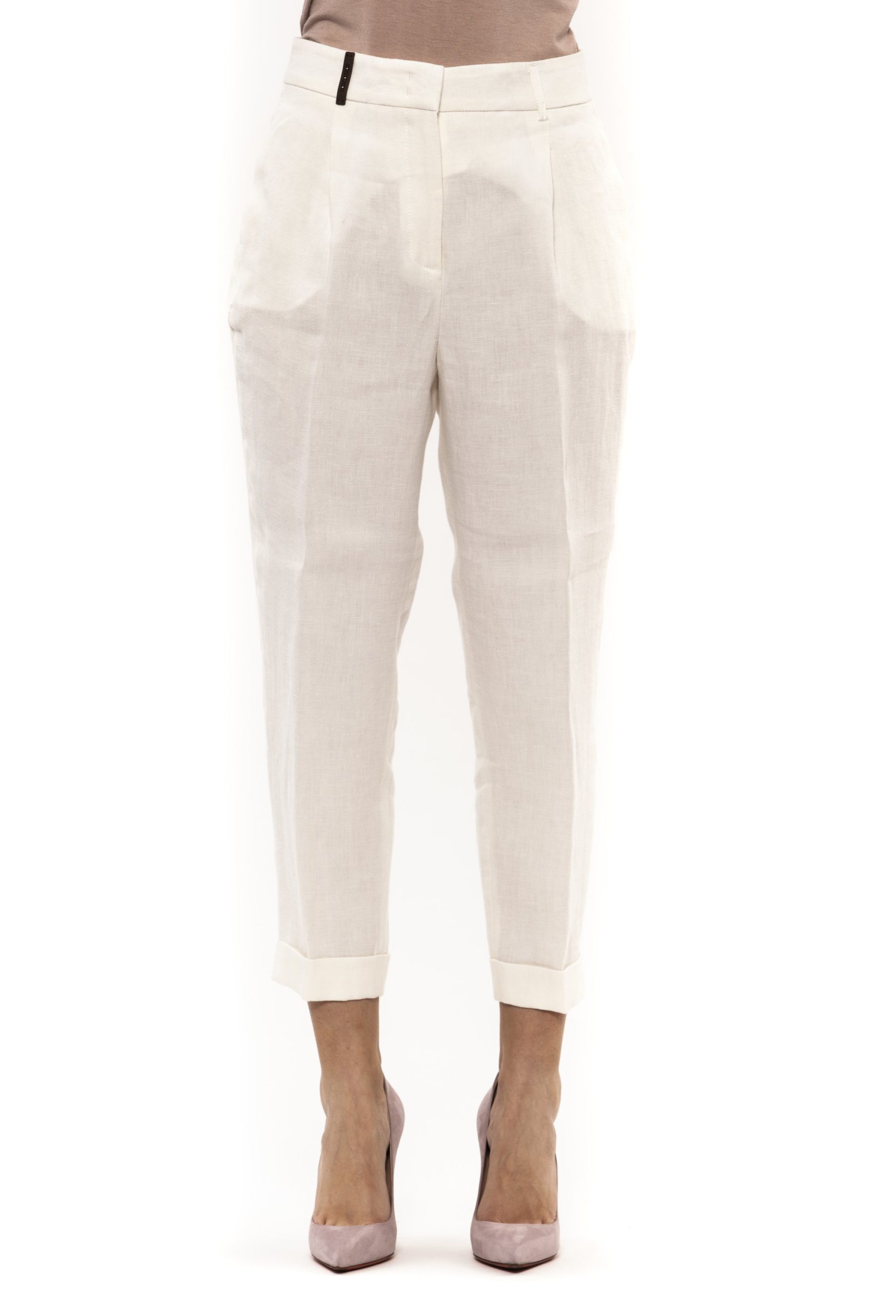 Bianco White Jeans & Pant - IT42 | S