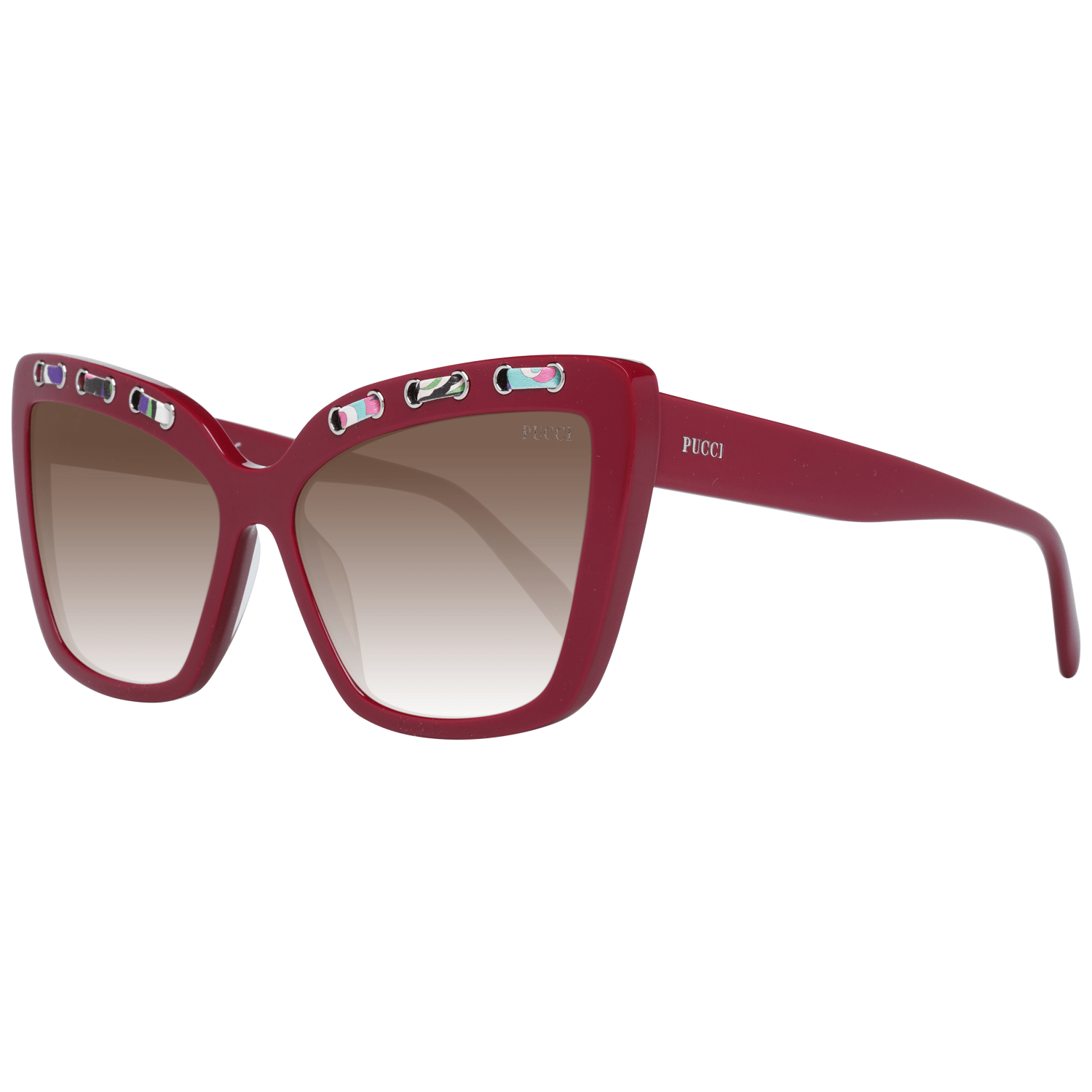Emilio Pucci Women's Sunglasses Burgundy EP0101 5969F