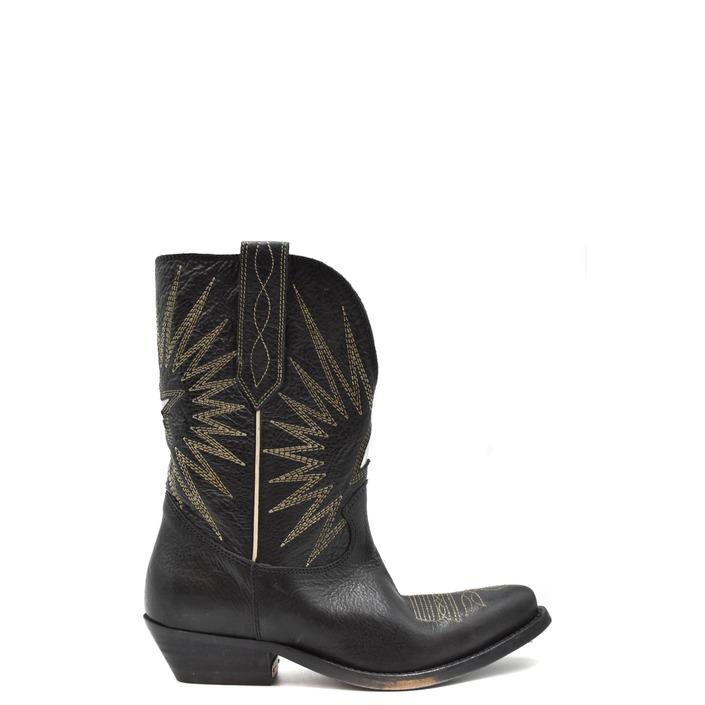 Golden Goose Women's Boot Black 179660 - black 35