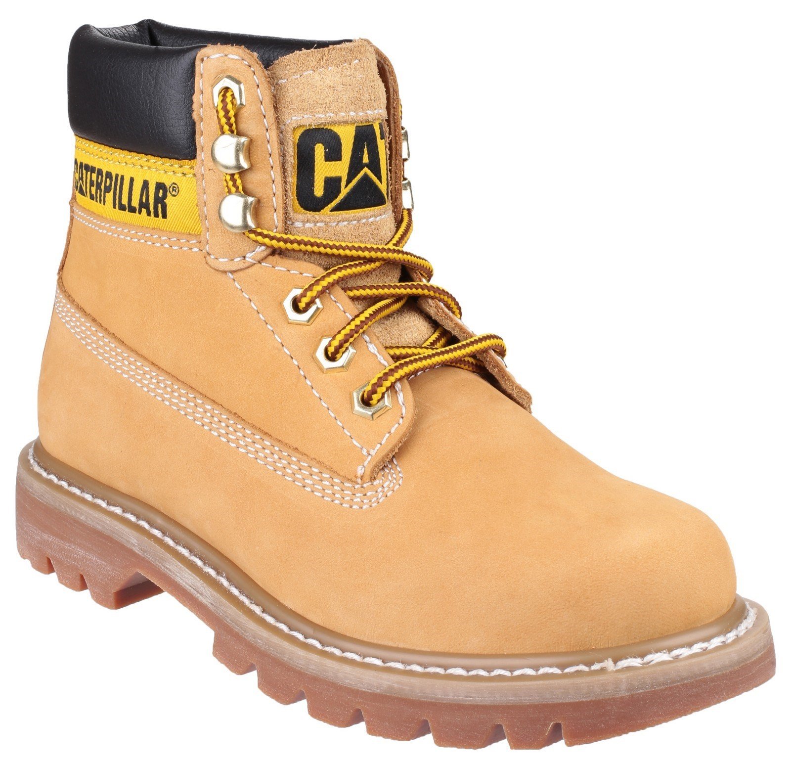 CAT Lifestyle Women's Colorado Lace Up Boot Various Colours 24329 - Honey Reset 8