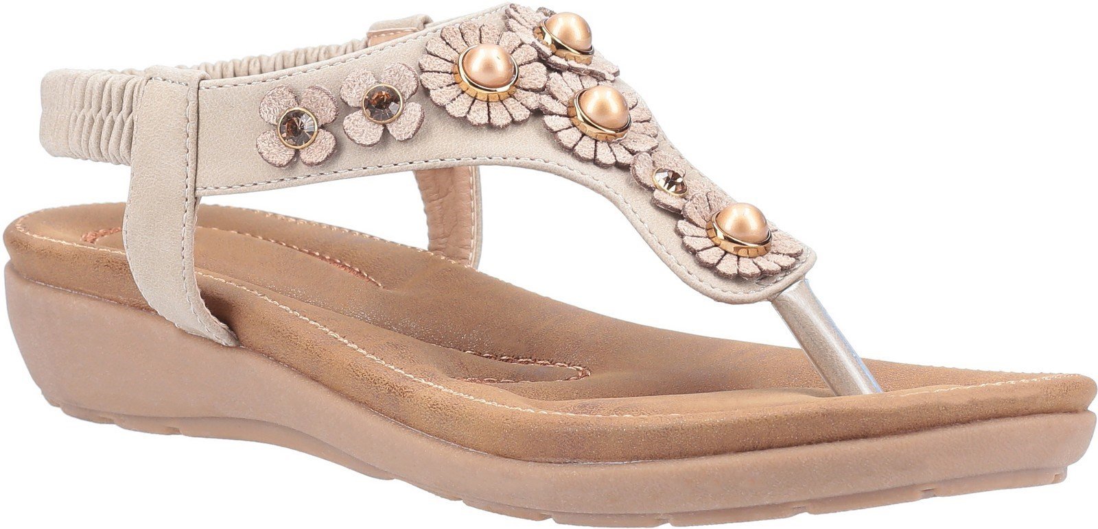 Fleet & Foster Women's Phoebe Slip On Sandal Various Colours 30100 - Taupe 3