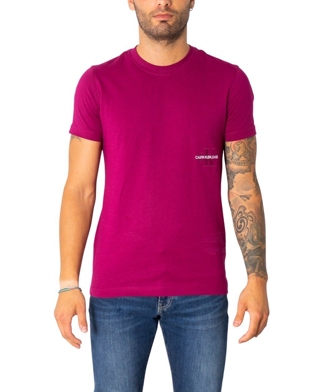 Calvin Klein Jeans Men's Trouser Various Colours 300023 - fuchsia-2 XS