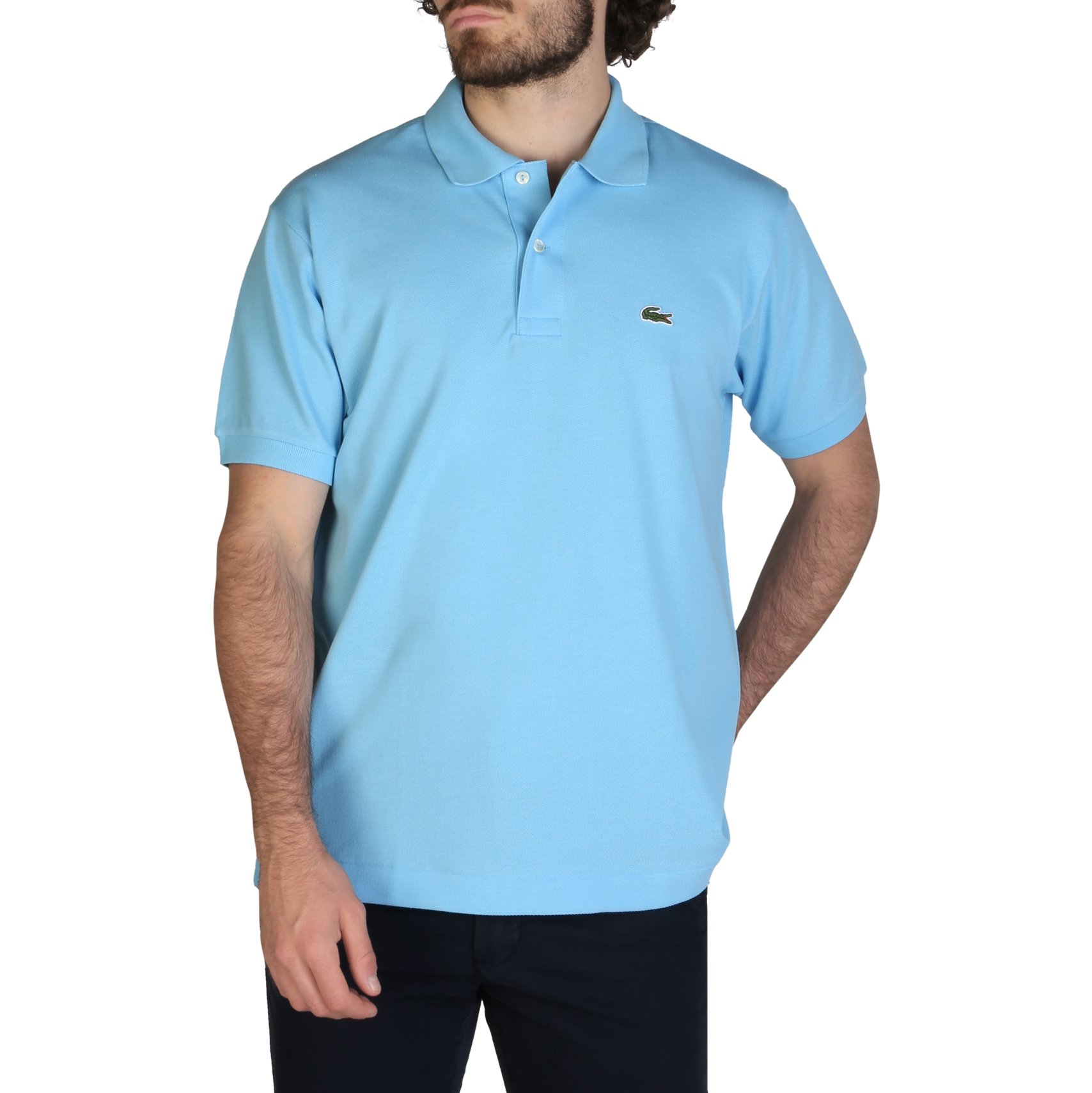 Lacoste Men's Polo Shirt Various Colours L1212_REGULAR - blue-5 S