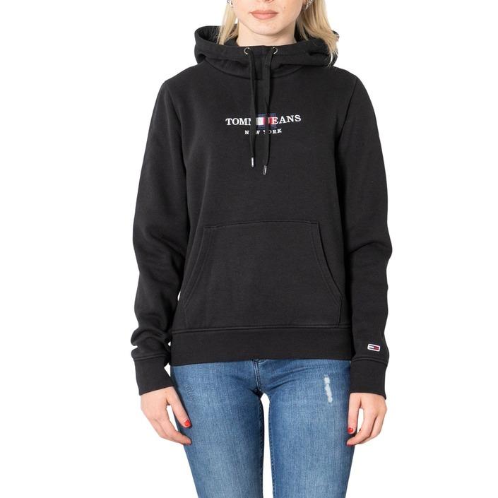 Tommy Hilfiger Jeans Women's Sweatshirt Black 273390 - black XXS