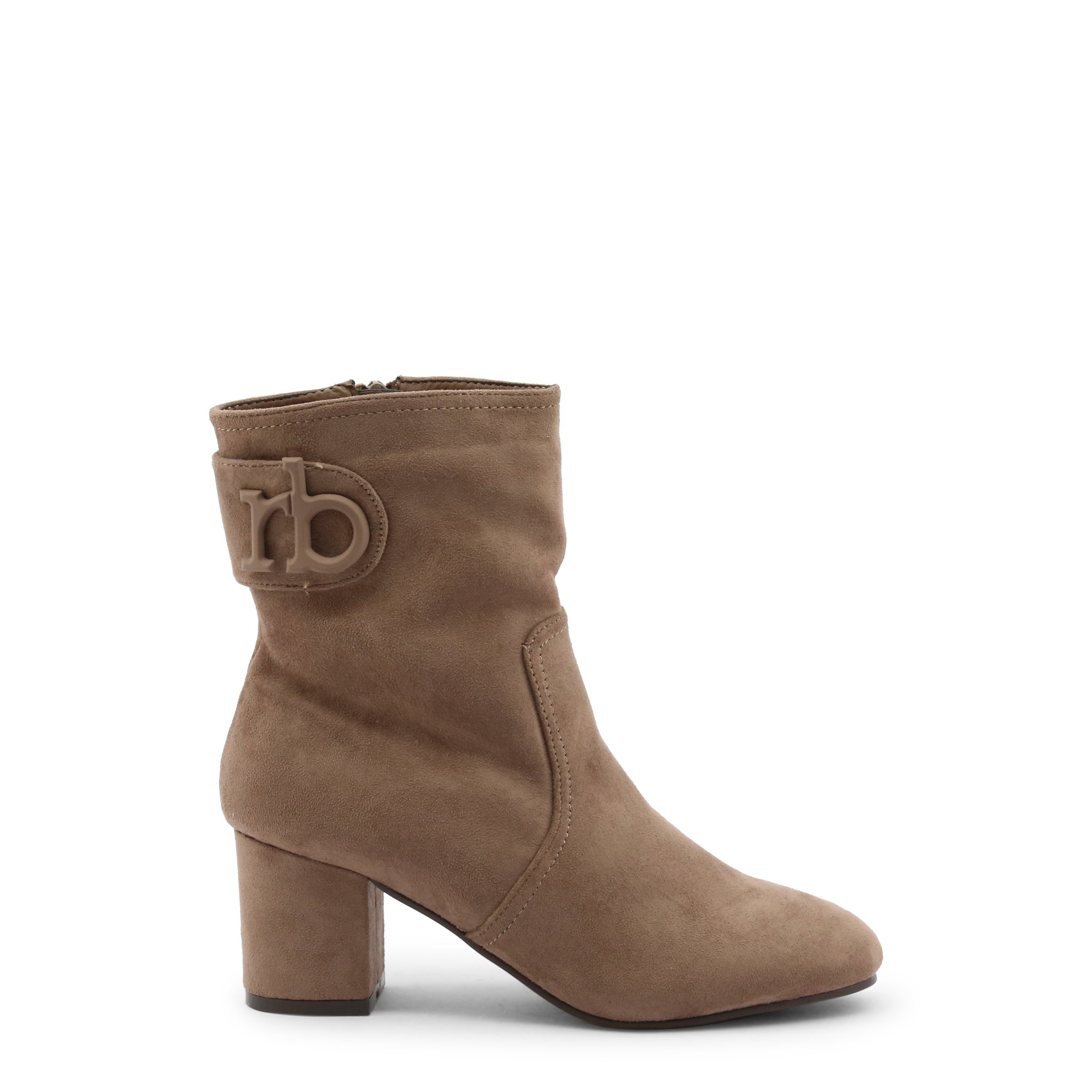 Roccobarocco Women's Ankle Boot Black RBSC1J301 - brown EU 35