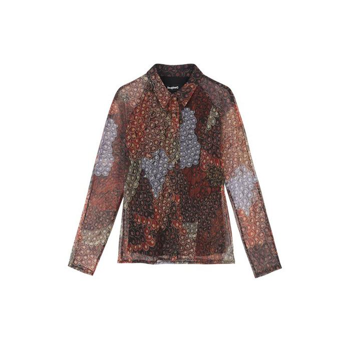 Desigual - Desigual Women Shirt - orange S
