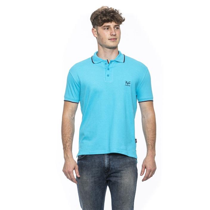 19v69 Italia Men's Polo Shirt Blue 185394 - blue M